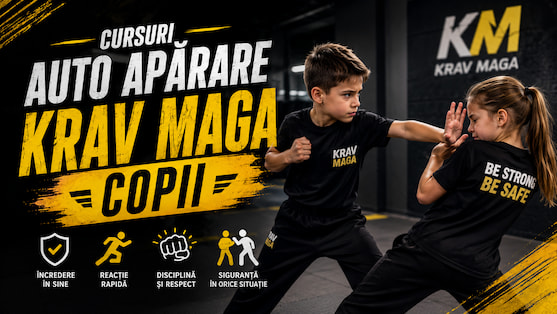 Curs auto-aparare Krav Maga pentru copii